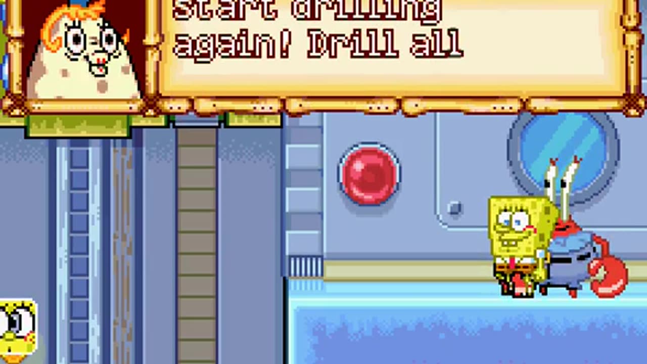 Gameboy Advance Longplay 211 SpongeBobs Atlantis Squarepantis