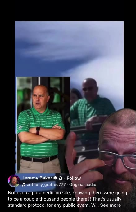 No Order to Evacuate/Shelter in Place, Head of Security Doing Nothing After Staged Charlie Kirk Show