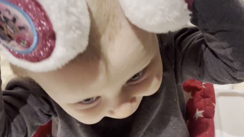 Baby Kayla Loves Her Earmuffs 🎧🥹