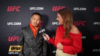 Joshua Van Backstage Interview | UFC 323