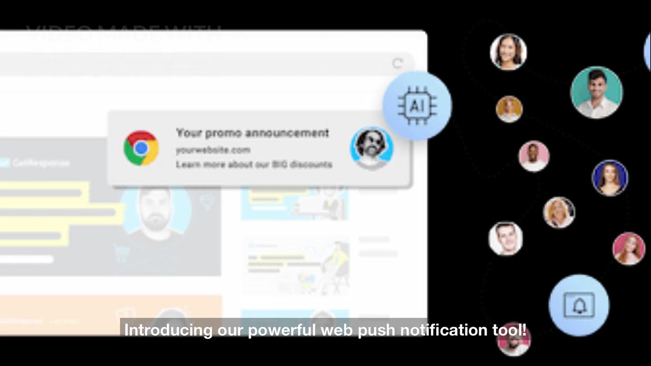 Boost Conversions with Web Push Notifications | GetResponse Push Tool