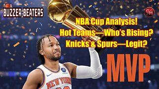 Knicks Win NBA Cup! Jalen Brunson MVP & Spurs Surge