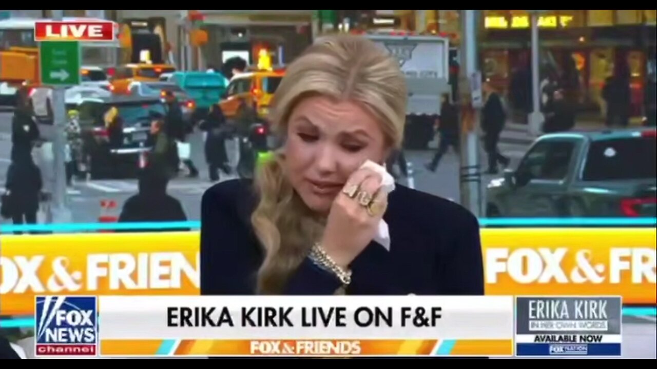 Erika Kirk on Fox and Friends Discussing Charlie Kirk