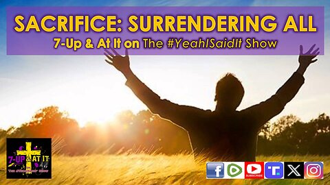WORD OF THE DAY: JOHN 12:24 - SACRIFICE: SURRENDERING ALL