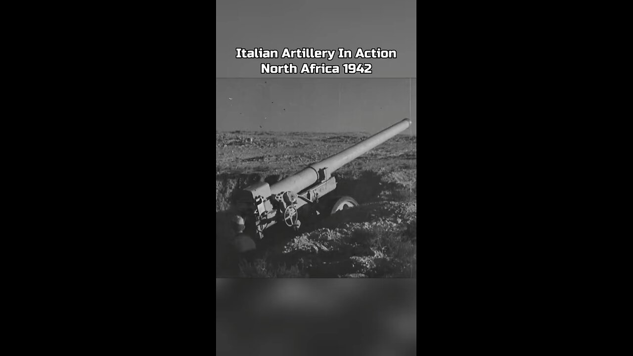 Italian Artillery In Action
