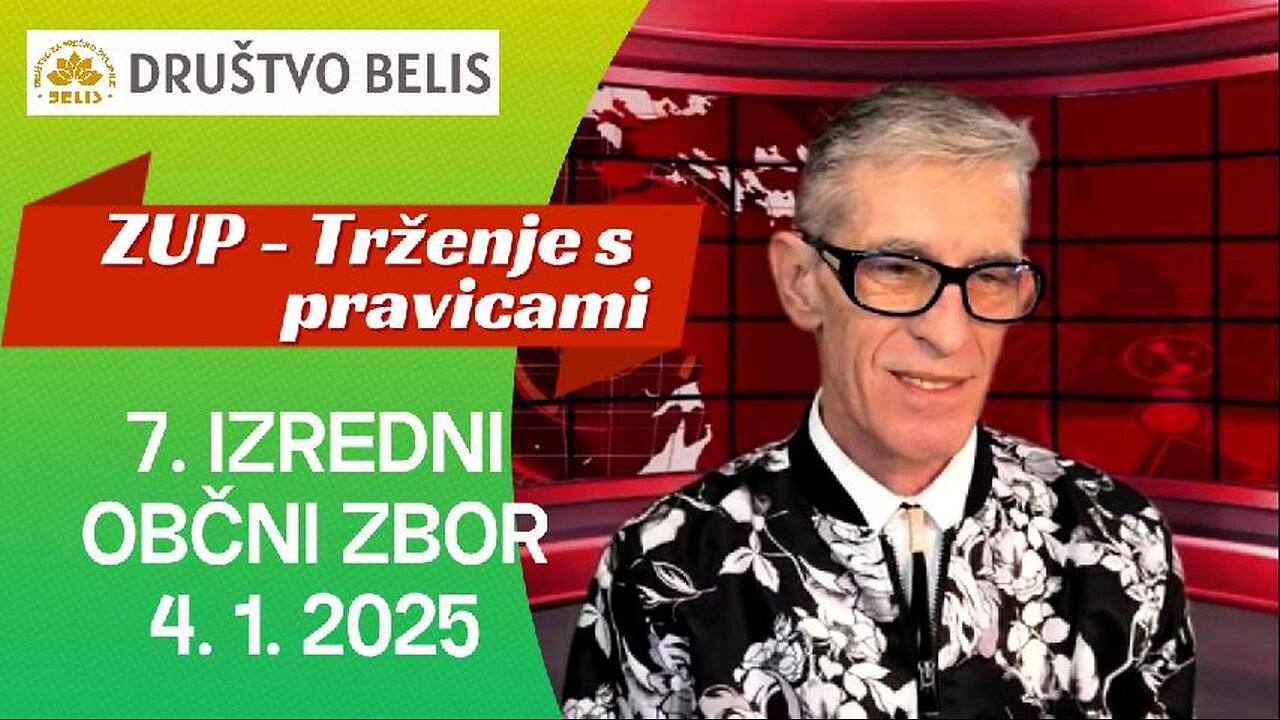 🔴👉🏻ZUP - Trženje z našimi pravicami: STOP! - 7. Izredni občni zbor Društva Belis 4. 1. 2025 | NUJNO!