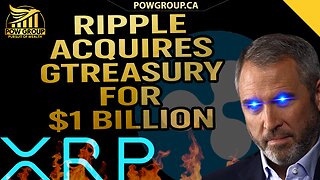 Ripple Acquires GTreasury for $1 Billion & XRP Headed to $2.00USD Again?