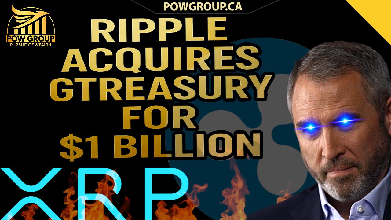 Ripple Acquires GTreasury for $1 Billion & XRP Headed to $2.00USD Again?