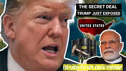 PM Modi Promised me "NO OIL FROM RUSSIA" | Trump's Explosive Claim!!