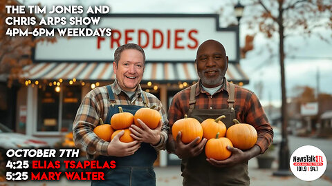 The Tim Jones and Chris Arps Show 10.07.2025 Elias Tsapelas | Mary Walter