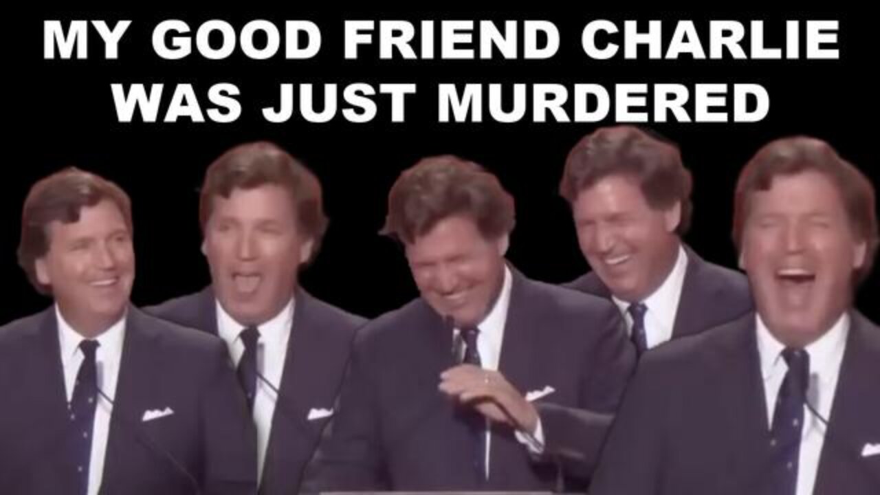 [Sep 24, 2025] Tucker is all smiles at Charlie Kirk's funeral [DITRH]
