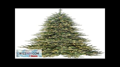 Puleo International 7.5' Royal Majestic Fir Artificial Christmas Tree with 800 Lights Review