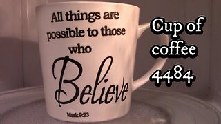 Cup of Coffee 4484---A Historic Day, January 20, 2025 (*Salty Language)