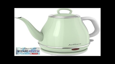 Electric Gooseneck Kettle 1L 1500W Fast Boil 100% Stainless Steel BPA Free Review