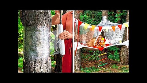 Ultimate Parenting Hacks: Build a Forest Tent and More! 🌲🏕️