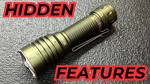 This Flashlight From Wurkkos Has More Features Than Olight Flashlights!