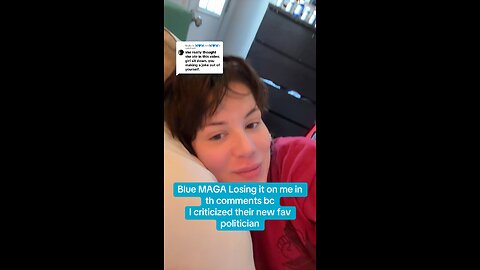 Blue MAGA LOST IT on me for Critiquing Jasmine Crockett