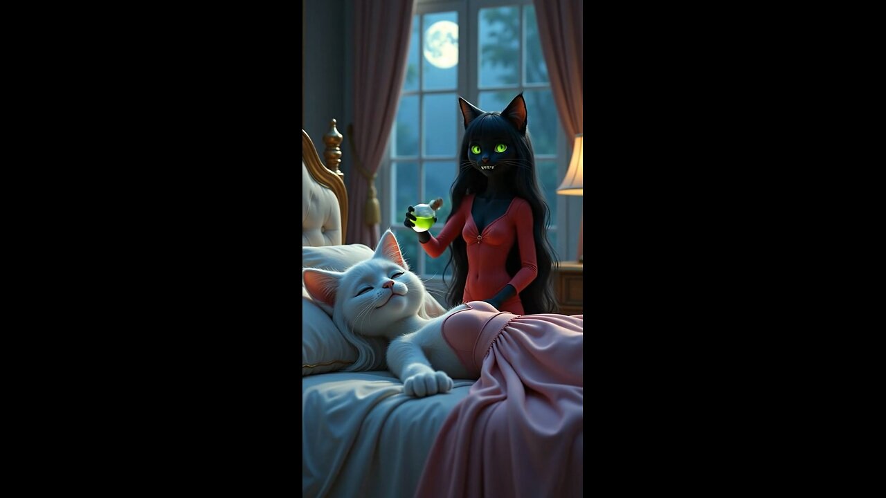 The White Kitten Saw It All…