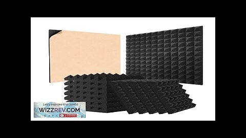 VEVOR Acoustic Foam Panels 48 Pack 12 x 12 x 2 in Review