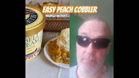 Quick and Easy Peach Cobbler is DELICIOUS Yum Recipe