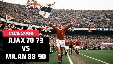 LOS MEJORES PARTIDOS DE FÚTBOL RETRO EN FIFA 2000 ¡AJAX 70-73 VS AC MILÁN 88-90!