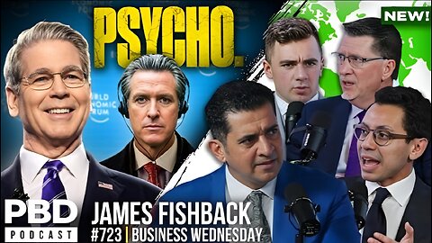 Davos Drama:Trump's WEF Speech, Lutnick NUKES Globalists + Newsom SLAMS EU w/ James Fishback