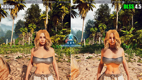 DLSS 4.5 Performance VS Native 4K | Ark Survival Ascended | RTX 5090