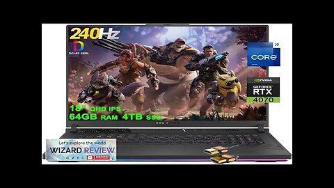 ASUS ROG Strix G18 G814 Gaming Laptop 18" QHD 240Hz (100% DCI-P3 Review