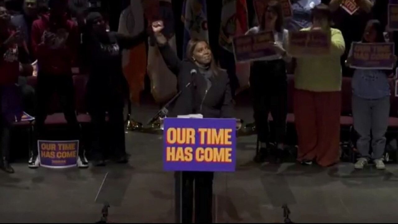 Defiant Letitia James Raises Fist At Zohran Mamdani Rally As Mortgage Fraud Case Against Her Grows