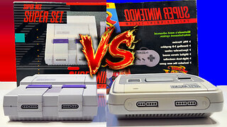 Super Nintendo NA vs PAL