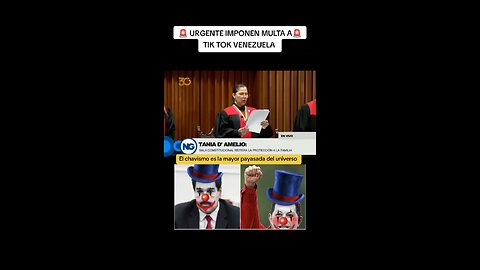 Noticia de última hora: Imponen Sanción a Tik Tok Venezuela 😂.