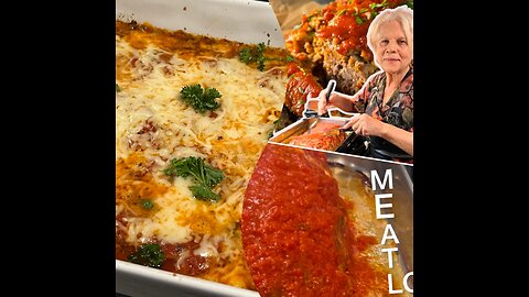 Spicy Nonna’s Italian Meatballs & Meatloaf -Must -Try recipe!