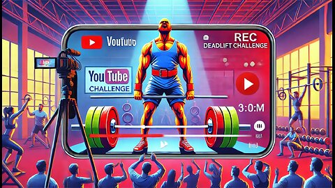 500lb Wagon Wheel Deadlift Challenge | Max Effort PR!