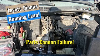 2011 Toyota Sienna - Running Lean! (Launch X431 Pro3S+ Elite)