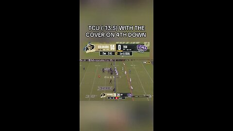 From down 14-0 to not only win, but cover -13.5! TCU -13.5 ends off a 6-1 day in CFB for us!✅🔥