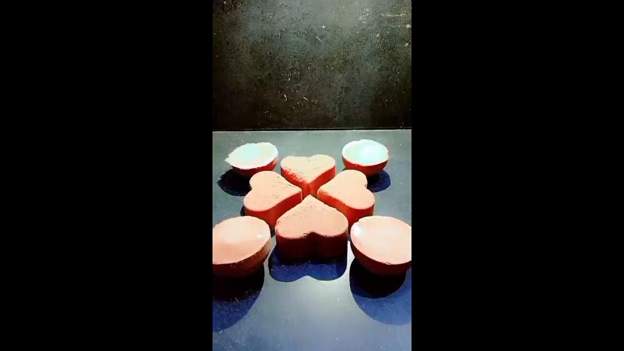ASMR baking soda curshy satisfied