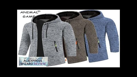 Sweatwear Men's Hoodies Long Sleeve Sweatshirts for Men Zipper Hooded Mens Oversize Review