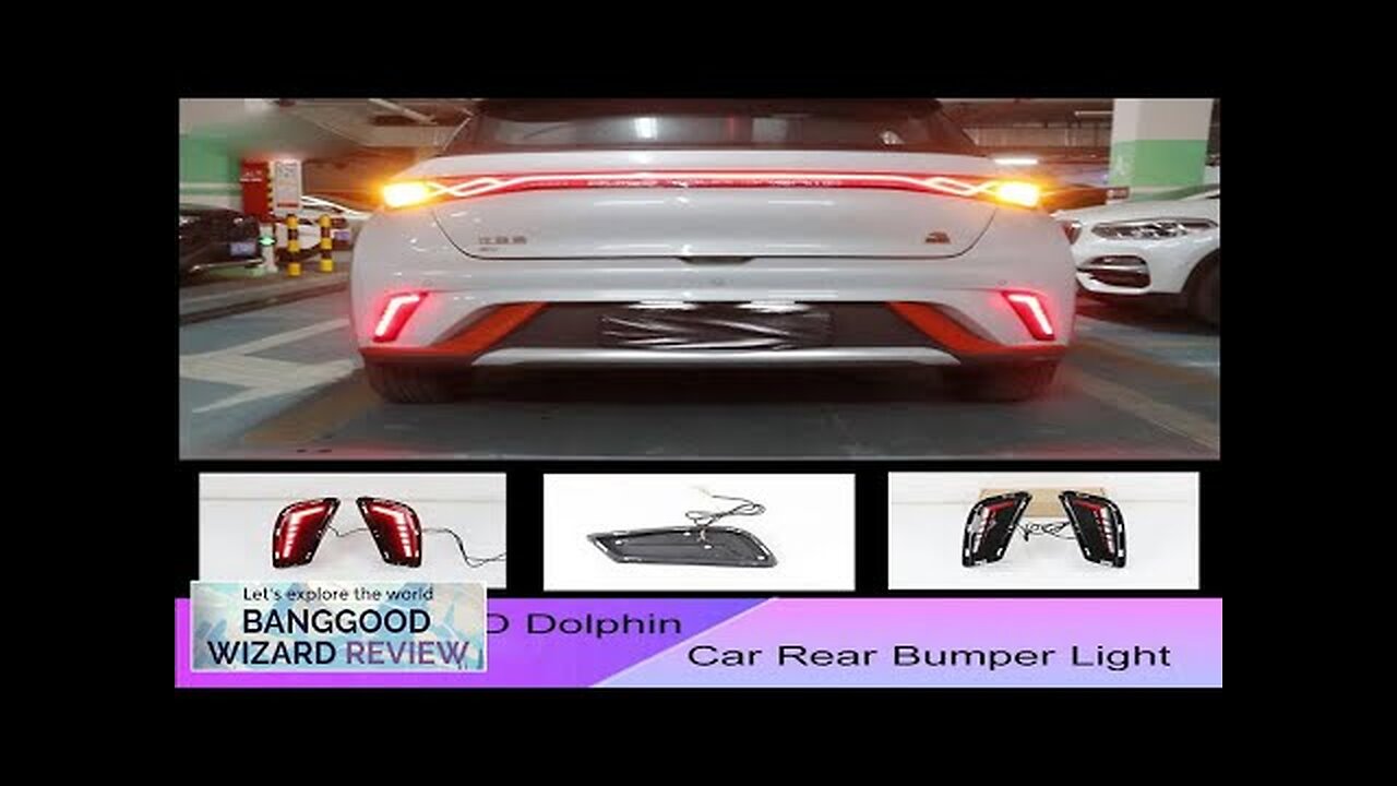 Car Rear Bumper Light LED Daytime Running Lights Turn Signal Lamp Fog Review