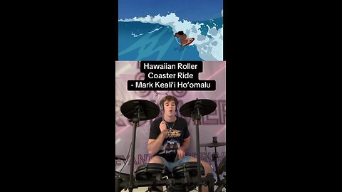 Hawaiian Roller Coaster Ride - Mark Keali’i Ho’omalu Drum Cover