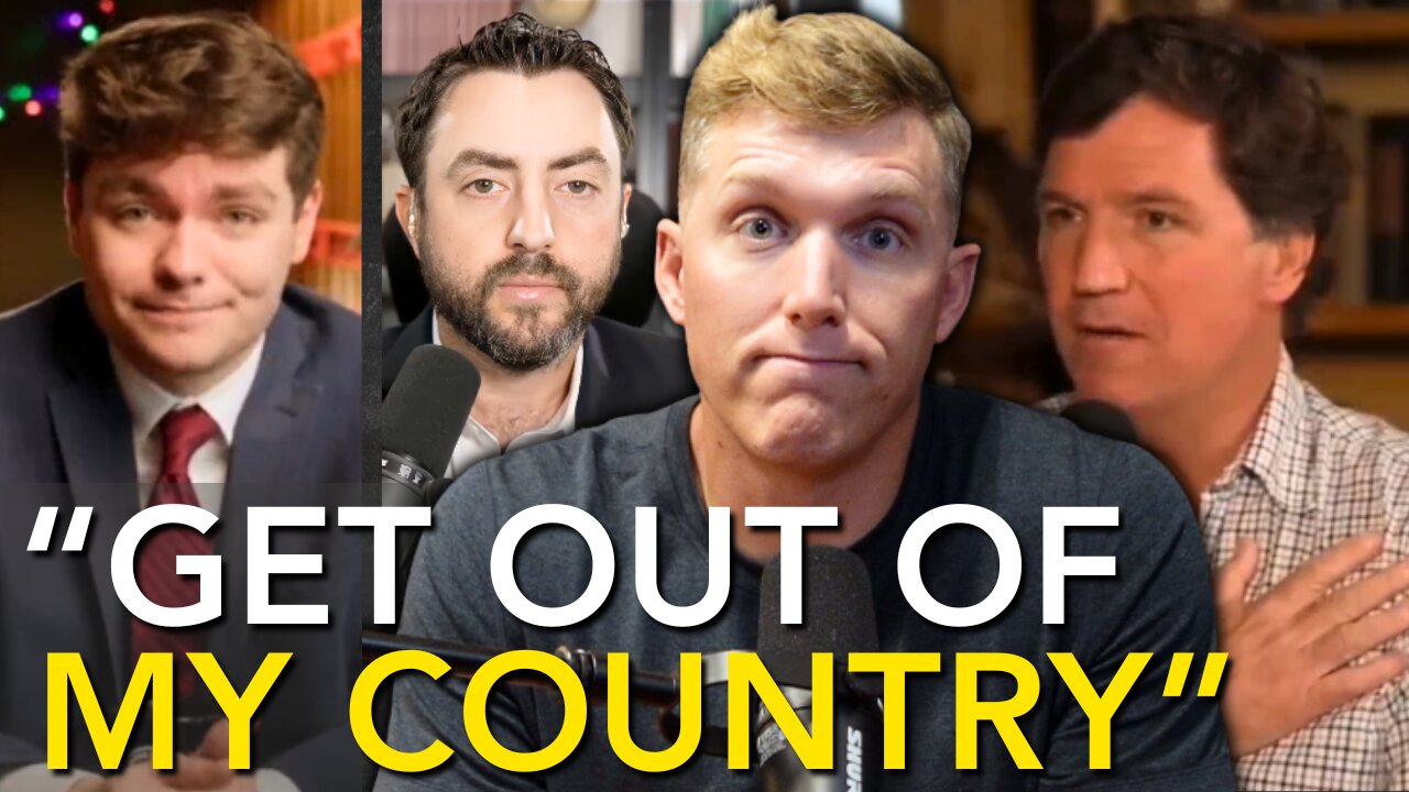 Nick Fuentes LOSES IT on Josh Hammer for Violent Threat on Tucker Carlson