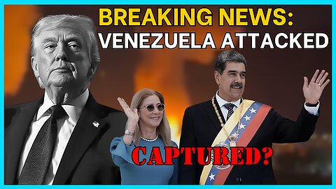 ATTACK ON VENEZUELA: US BOMBS CARACAS, Maduro & Cilia Flores MISSING [LIVE REPORT]