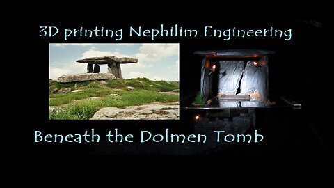 3D printing Nephilim Engineering, Beneath the Dolmen Tomb