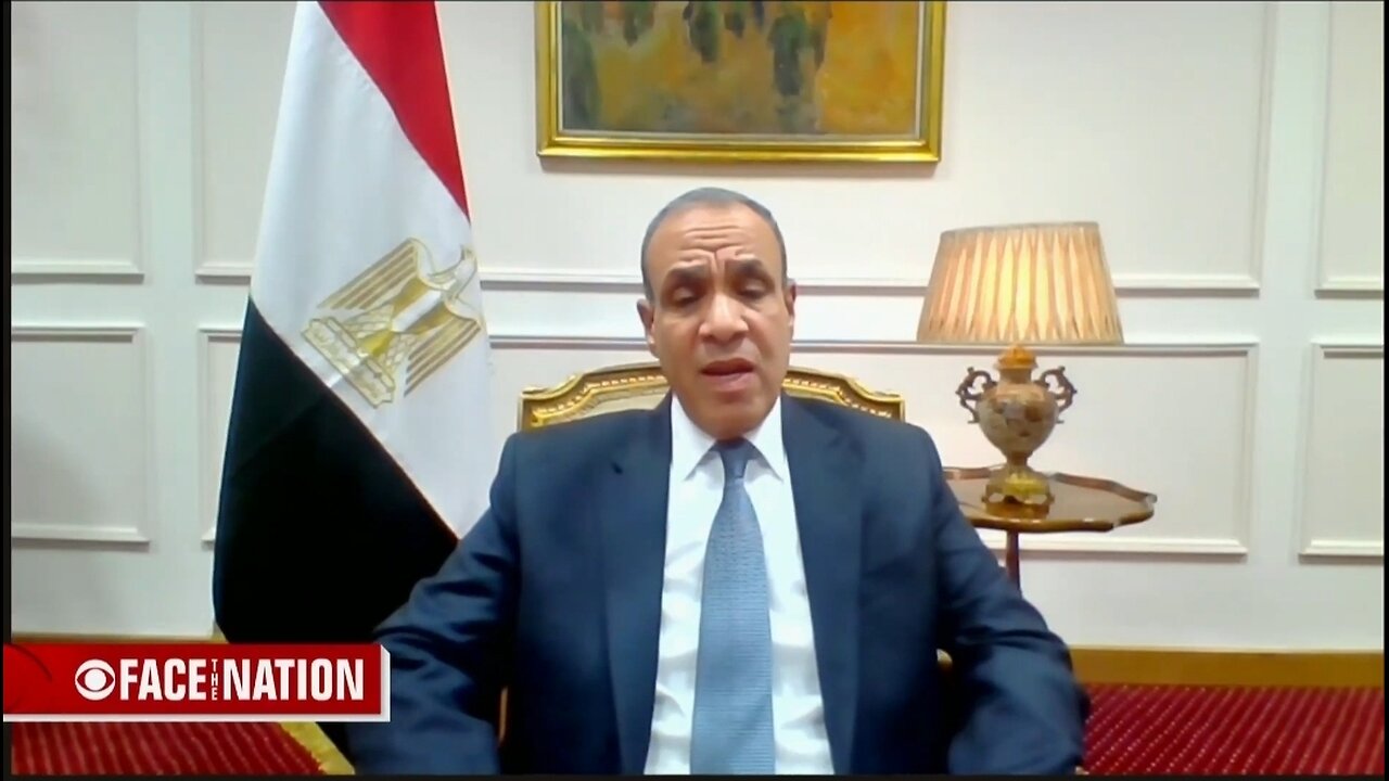 Egyptian FM: There Must Be A Palestinian State