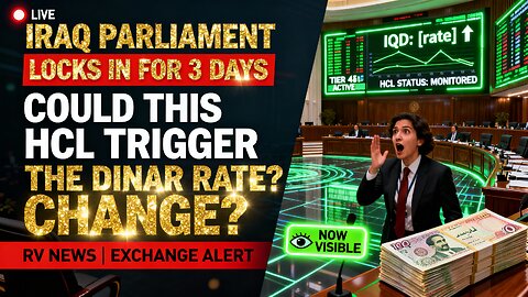 Iraq Parliament Locks In for 3 Days Could This HCL Trigger Change the Dinar Rate 💥 Iraqi Dinar News