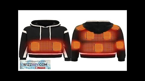 TENGOO HS-09 Smart Heated Sweatshirt 9 Heating Areas Quick Heating USB Rechargeable Review