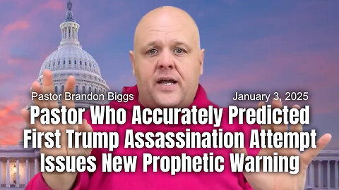 Pastor Who Accurately Predicted First Trump Assassination Attempt Issues New Prophetic Warning