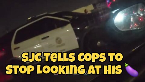 SJC Tells Cops To Stop Looking At His 🍆