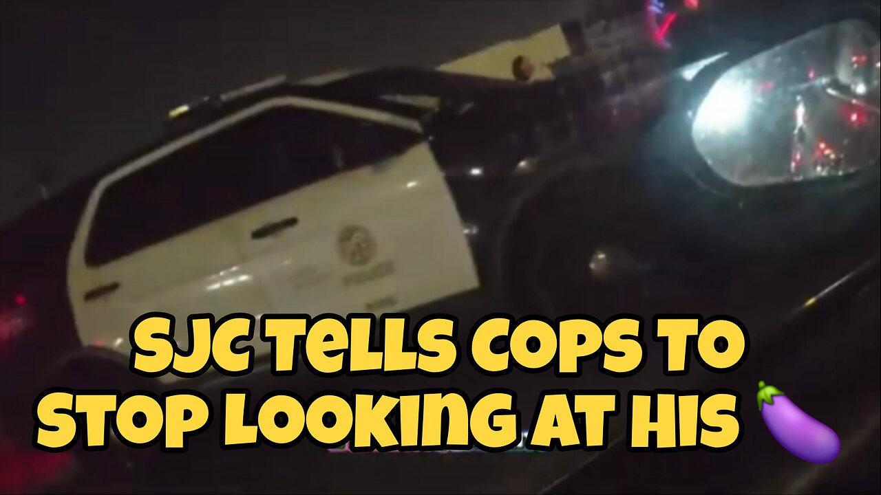 SJC Tells Cops To Stop Looking At His 🍆