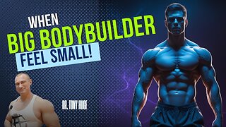 When Big Bodybuilder feel small!