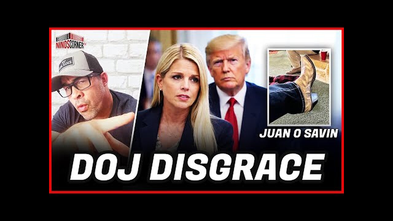 Juan O Savin & Nino: Pam Bondi's Conflict of Interest Exposed..Who Does Pam Bondi Really Work For?